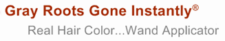 Real Hair Color--Wand Applicator